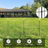 WOLTU 10 x Gartenzaun, Gitterzaun Oberbogen, Zaun für Produktbild-Vorschau 2