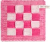 Knit Factory Topflappen Block - Ecru/Fuchsia - 23x23 cm Produktbild-Vorschau 1