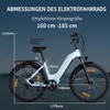 Otium 3 Elektrofahrrad Tiefeinstieg 26" Cityrad 250W, Produktbild-Vorschau 9