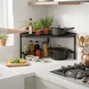 DanDiBo Eckregal Küche Küchenregal Arbeitsplatte 55x55 cm Produktbild-Vorschau 10