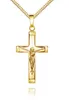Kreuzkette vergoldet Silber-kreuz Jesus Christus Kruzifix Produktbild-Vorschau 2