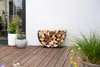 Porte bûches demi-lune TURYN 80cm en acier Voir les images du produit 19