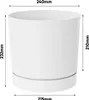 Prosperplast®, Doniczka, DPOP240-S449, Biały, Doniczka z Podgląd zdjęcia produktu 13