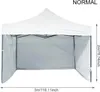 3x2m Pavilon Vodotěsný stan Zahradní baldachýn Stan Boční Náhled obrázku produktu 1