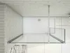 Walk in Duschkabine 80x200cm Duschwand mit 40x200cm Flipper Produktbild-Vorschau 2