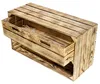 Breite Kiste "Tosca" in geflammt mit Schublade 68x40x31 Produktbild-Vorschau 1