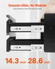 2 Drawer 40 cm Under Desk Drawer Organizer Slide-out Drawer Produktbild-Vorschau 4