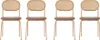 Sweiko 4er set Esszimmerstuhl, moderner, einfacher Produktbild-Vorschau 2
