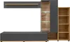 A modern modular entertainment center or shelving unit. Náhľad obrázku produktu