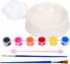 Ensemble créatif bol pour chien pour peinture, pinceaux, Voir les images du produit 1