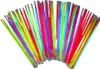 A fan of colorful glow sticks arranged on a white background. Anteprima dell’immagine prodotto