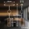 Briloner Luxtrail Système de rails, Blanc chaud, Réglable Voir les images du produit 9