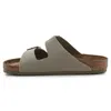 A side view of a single Birkenstock sandal on a white background. Produktbild-Vorschau