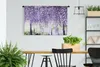 MuchoWow® Wandteppich Wandbehang Lila Glyzinie mit Produktbild-Vorschau 2