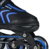 A close-up view of a roller skate, focusing on the boot and wheel assembly. Voir les images du produit