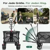 Sekey XXL Plus Bollerwagen Faltbar mit Extra Breite Räder, Produktbild-Vorschau 6