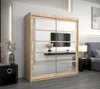 MINIO Kleiderschränk 180 cm ROMA 2 Sonoma Eiche Produktbild-Vorschau 1