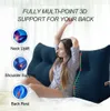 Duża ergonomiczna poduszka na zagłówek aksamitna poduszka Podgląd zdjęcia produktu 2