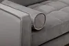 riess-ambiente Elegantes Ecksofa COZY VELVET 260cm grau Produktbild-Vorschau 8