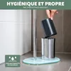 bremermann Garniture de WC sur pied 3en1, brosse de WC, Voir les images du produit 4