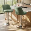 Lot de 2 tabourets de bar Tabouret de bar pivotant à 360° Voir les images du produit 8