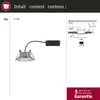 Paulmann LED Einbauleuchte Calla Basisset schwenkbar Produktbild-Vorschau 4