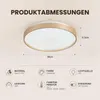 AIORBER LED Deckenleuchte Eckig Flach 38cm 36W 3 CCT Produktbild-Vorschau 2