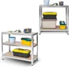 Kovový skladovací regál 205 x 120 x 45 Humberg 4850 Náhled obrázku produktu 7