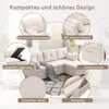 Modulares Schlafsofa mit Ausziehbett, L-förmige Produktbild-Vorschau 9