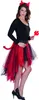 Tüllrock Teufel - für Halloween Kostüm Damen Produktbild-Vorschau 3