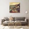 Bilder auf glas - Brücke Straße Fluss - 70x70cm - Produktbild-Vorschau 7