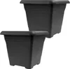 2er Set Pflanzkübel Groß Aussen 48x48cm  kippsicher mit Produktbild-Vorschau 1