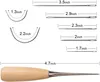 18tlg Hand Ledernadeln Nähzubehör Set mit Ledernadeln, Produktbild-Vorschau 2