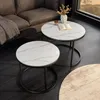 riess-ambiente Rundes 2er Set Couchtische ELEGANCE 70cm Produktbild-Vorschau 1