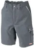 A pair of gray cargo shorts is shown against a white background. Produktbild-Vorschau