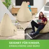 Green Bean® Sitzsack mit Rückenlehne "Cozy" 80x70x90cm - Produktbild-Vorschau 3