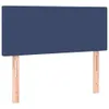 Boxspringbett mit Matratze & LED Blau 80x200 cm Stoff Produktbild-Vorschau 8
