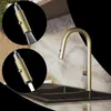 Granitan | Küchenarmatur - Hoch - Bogen - Gold - Wasserhahn Produktbild-Vorschau 4