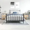 [Home] Nachttische 2 Stk. Sonoma-Eiche 40x42x56 cm Produktbild-Vorschau 1