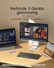 Inateck Bluetooth-Tastatur,Ultraslim QWERTZ,Vergrößerte Produktbild-Vorschau 2