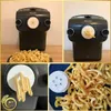 A collage showing a pasta maker and fresh pasta. Náhľad obrázku produktu
