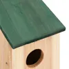 vidaXL Vogelhäuser 4 Stk. Holz 12x12x22 cm Produktbild-Vorschau 6