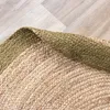 Volero - Jute Teppich Rund - Fair Natur Grün - Ø 140 cm - Produktbild-Vorschau 5