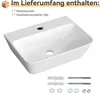 HOROW Keramik Waschbecken Aufsatzwaschbecken fürs Produktbild-Vorschau 11