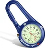 A blue carabiner watch on a white background. Produktbild-Vorschau
