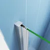 180cm chrom Armatur  Aluminium-Rahmen dushe Zubehör Produktbild-Vorschau 2