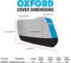 OXFORD Indoor / Outdoor Abdeckplane Aquatex Schwarz/Silber Náhľad obrázku produktu 3
