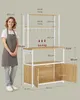 Küchenregal mit Steckdosen, Küchenschrank, 40 x 80 x 170 Produktbild-Vorschau 7