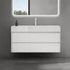 doporro Mobile Bagno Sospeso Mobiletto Sottolavabo da 120 Anteprima dell’immagine prodotto 1