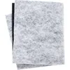 Two layers of filter material, one gray and one black, are stacked on a white background. Podgląd zdjęcia produktu